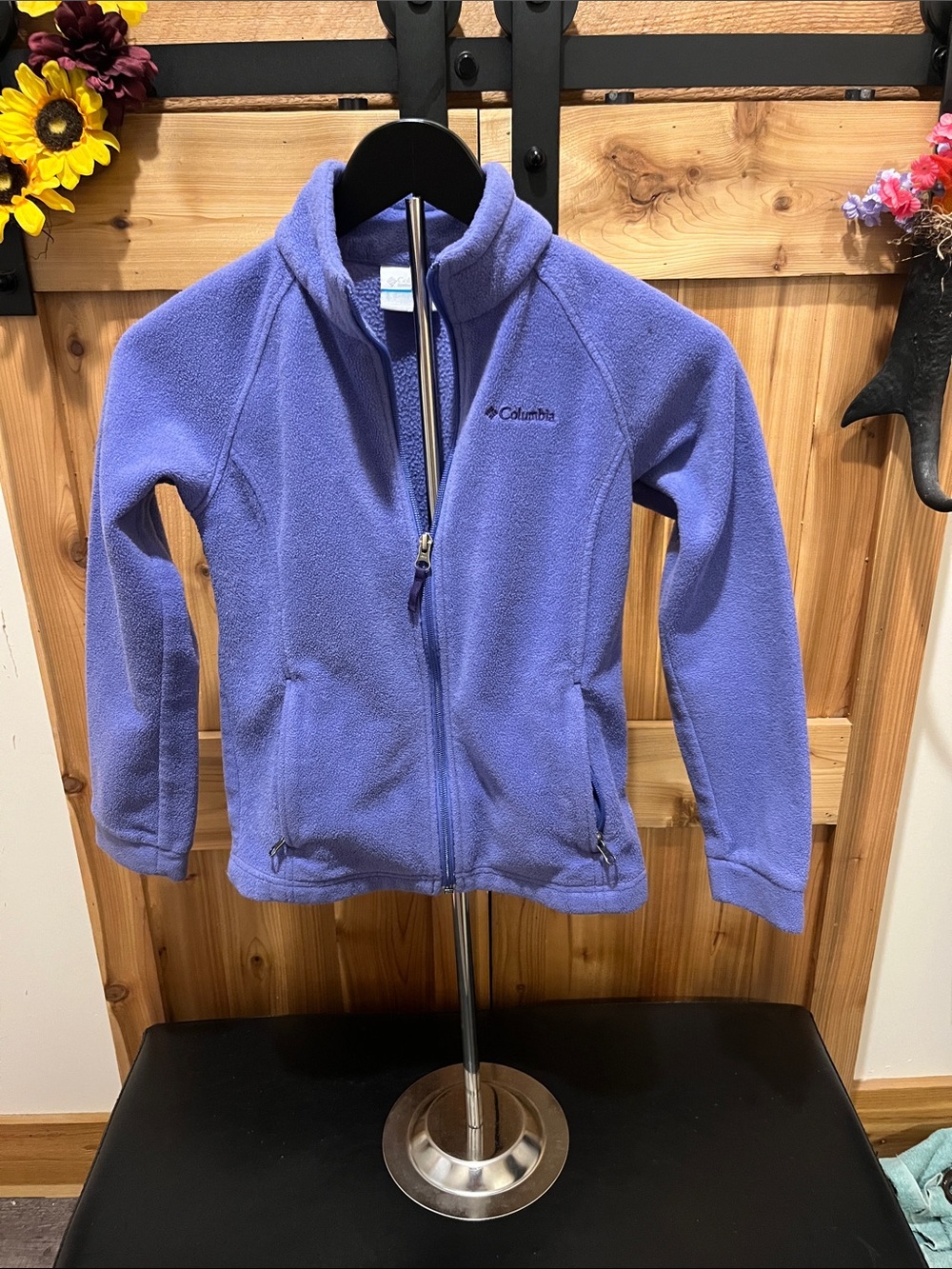 Columbia Kids Purple Fleece Jacket